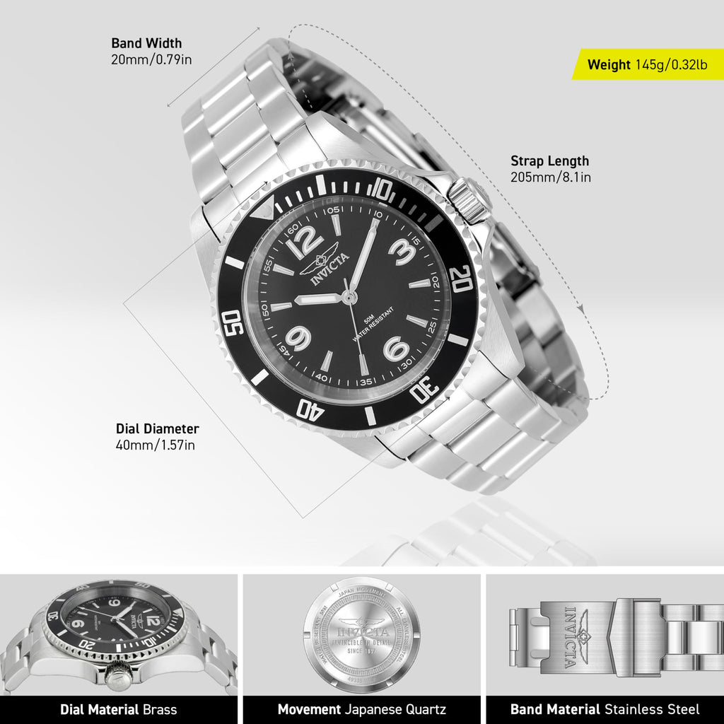 Mens Stainless Steel 40mm Watch M566816
