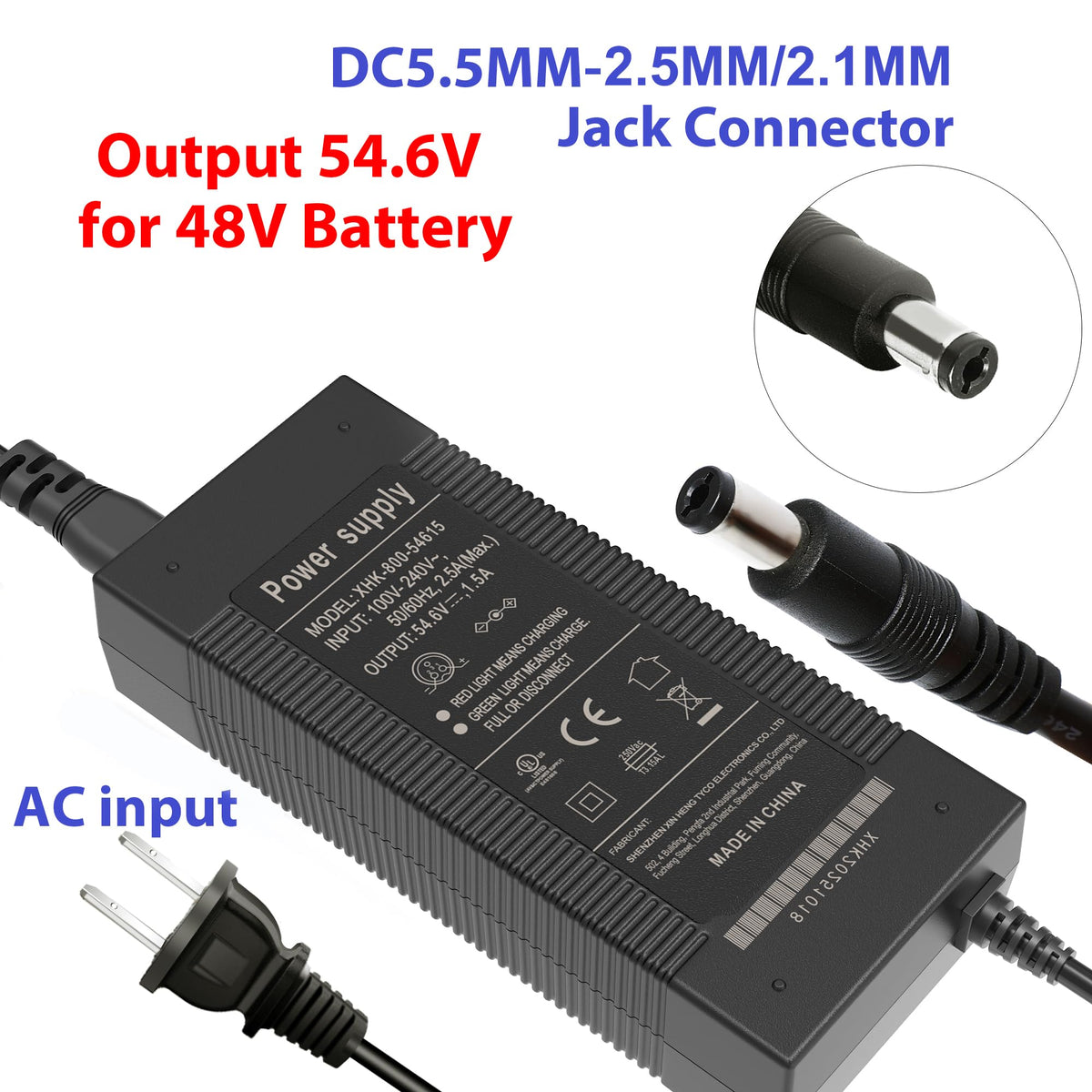 54.6V Lithium Battery Charger H6318