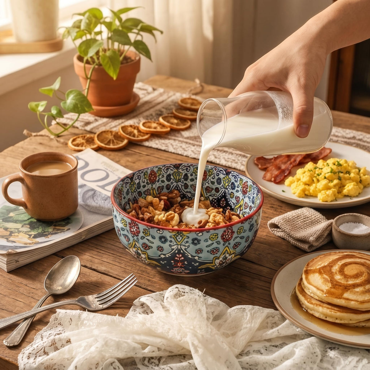 Ceramic Soup Bowls Set of 4 S4690