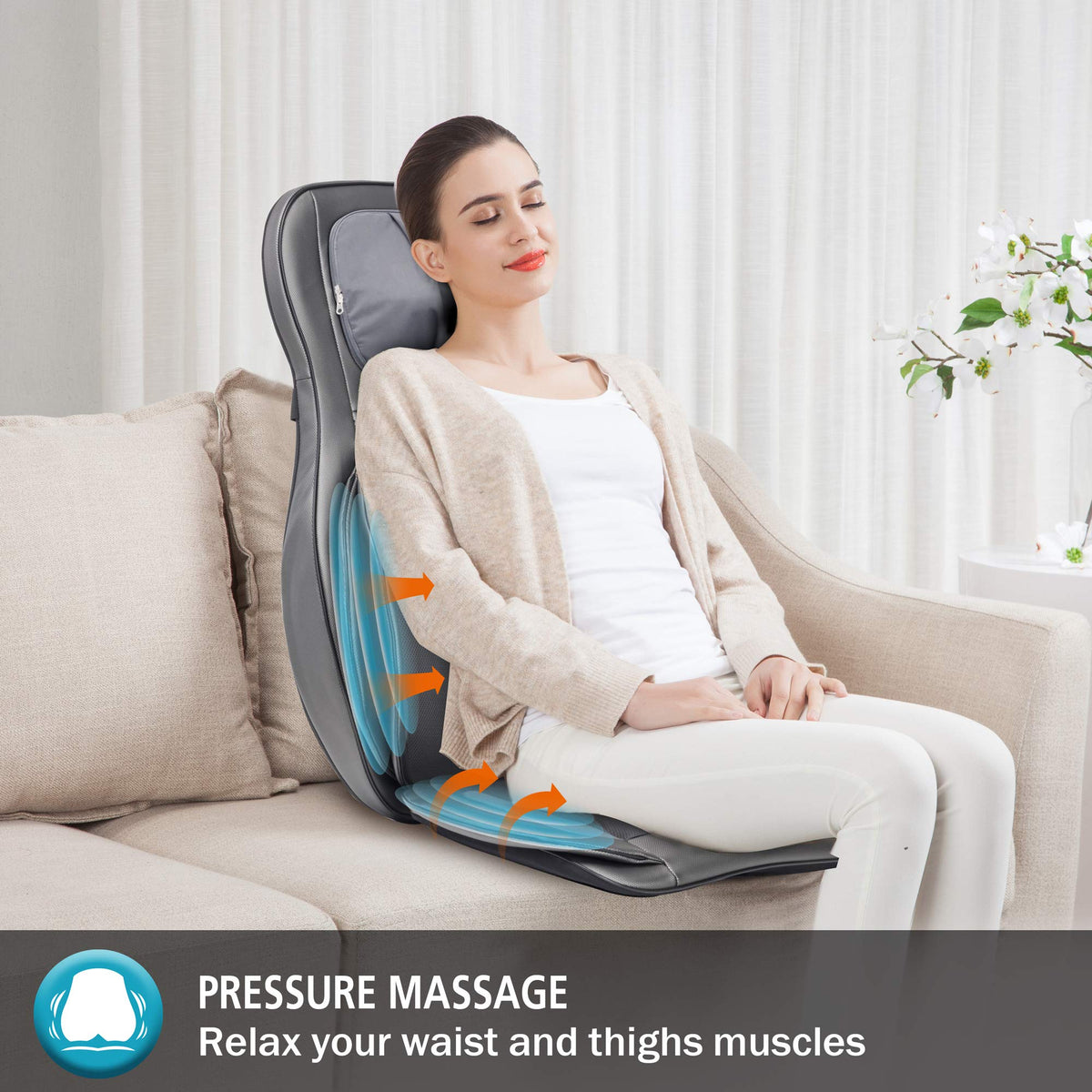 Shiatsu Neck and Back Massager with Heat P6794