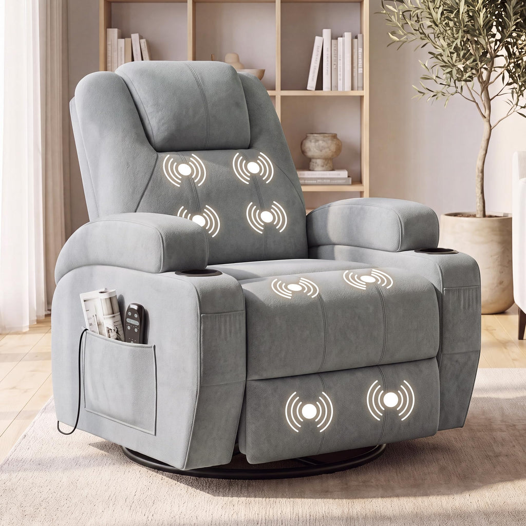 Rocking Recliner Chair with Massage M26197