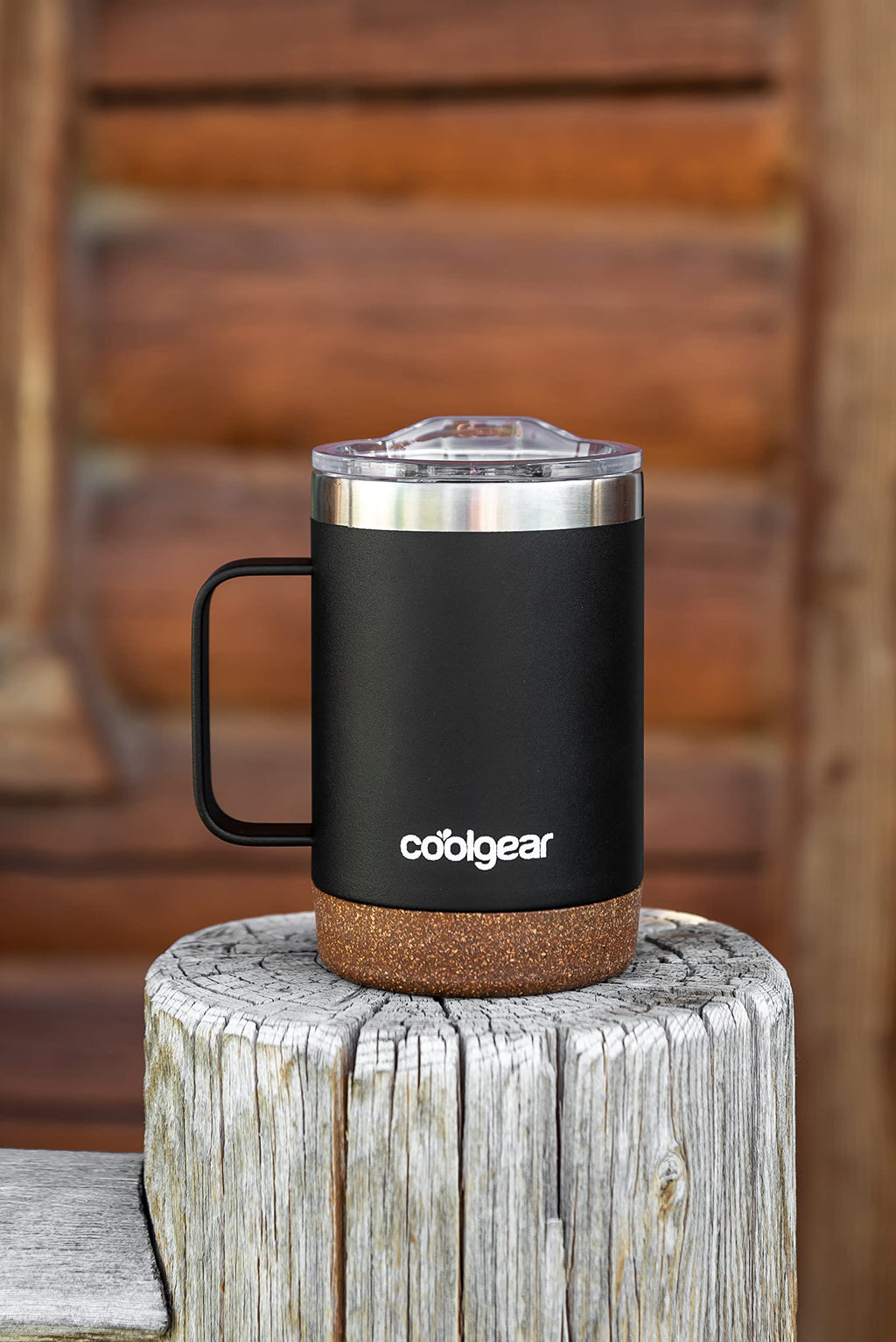 Stainless Steel Copper Lined Mug with Handle 2 Pack 16 oz L941298