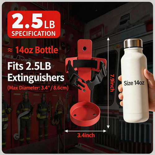 2.5LB Fire Extinguisher Wall Mount Bracket N667850