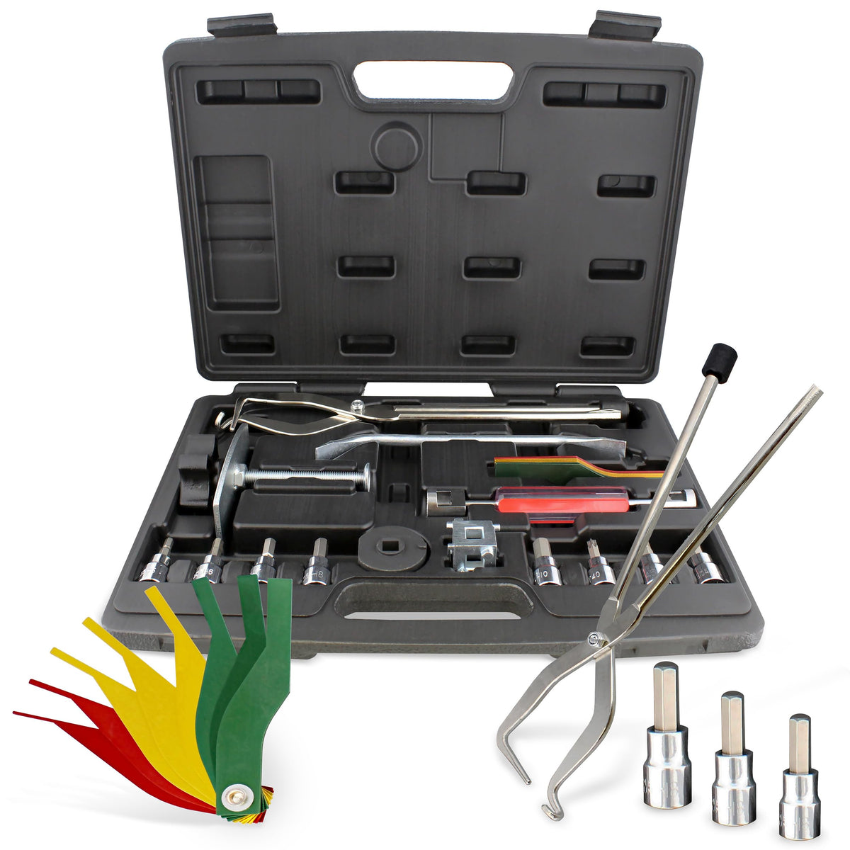 15-Piece Brake Kit with Brake Caliper Tool C987757