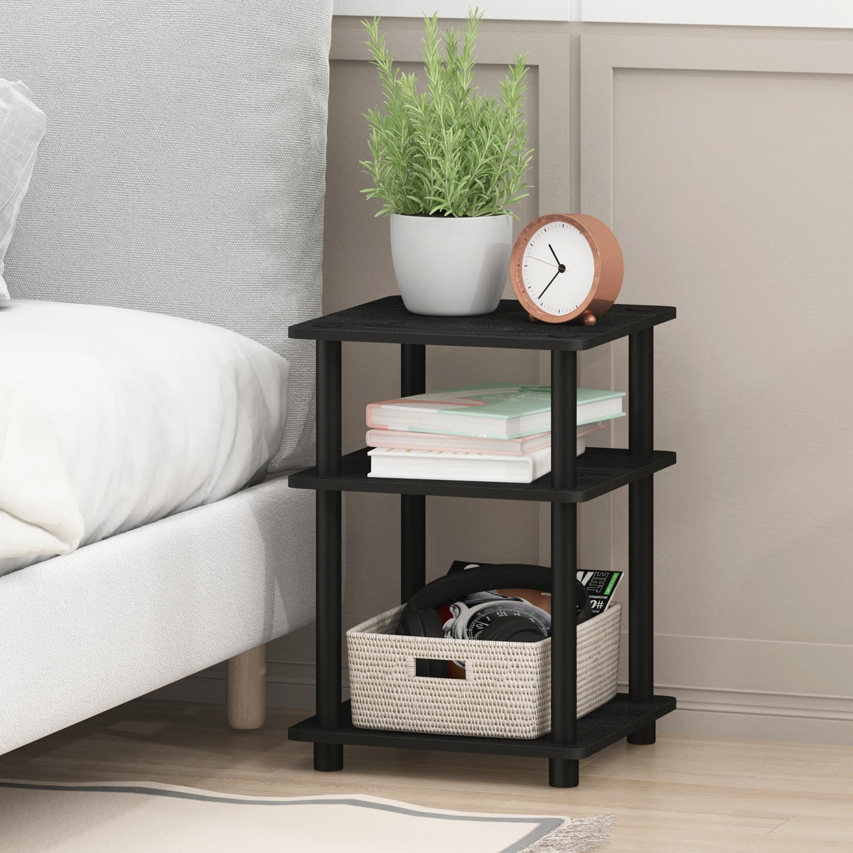 3-Tier Square Side Table G246