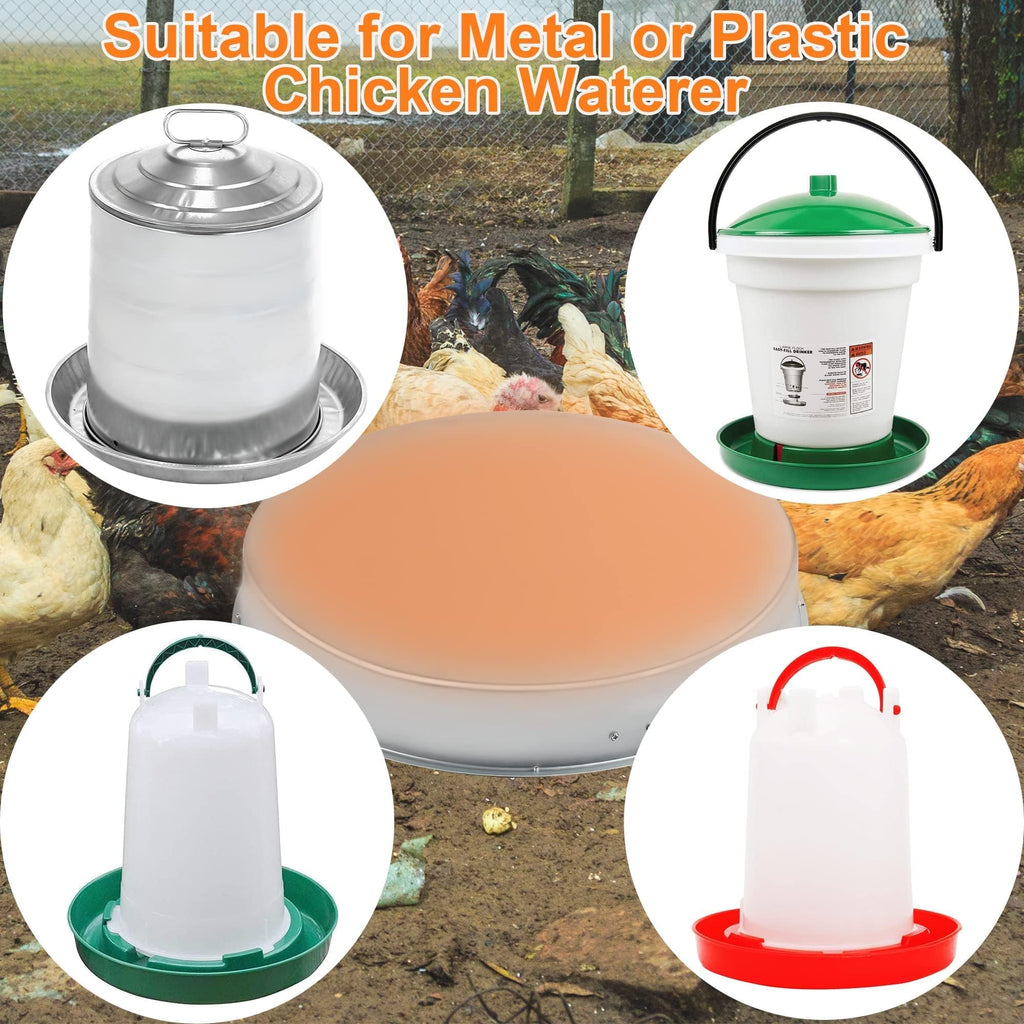 Heated Chicken Waterer 5 Gallon 125W T413940