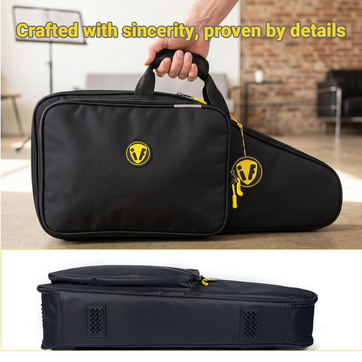 Alto Sax Soft Case with Backpack Straps L30925