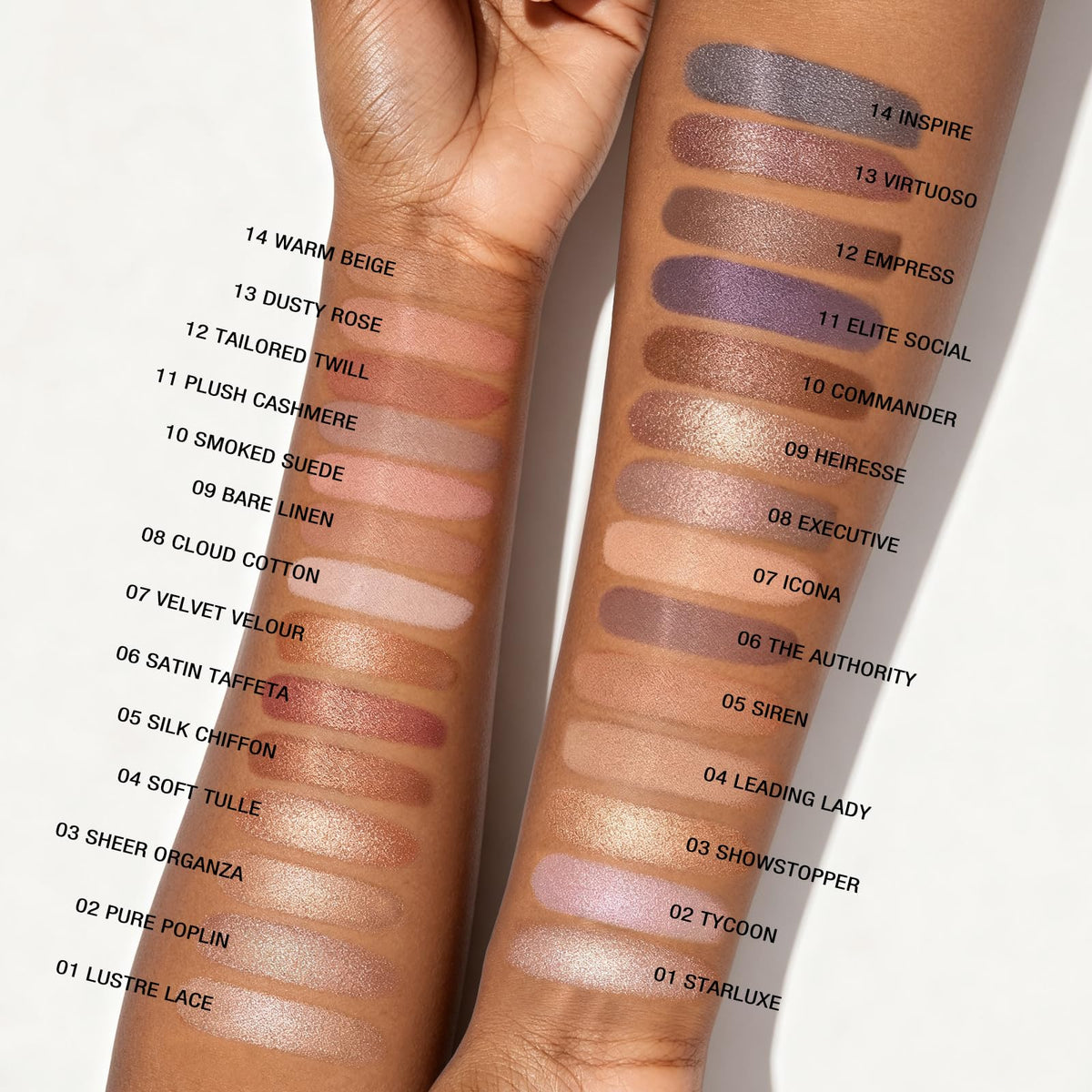 Baked Eyeshadow Palette, Matte & Shimmer L453952