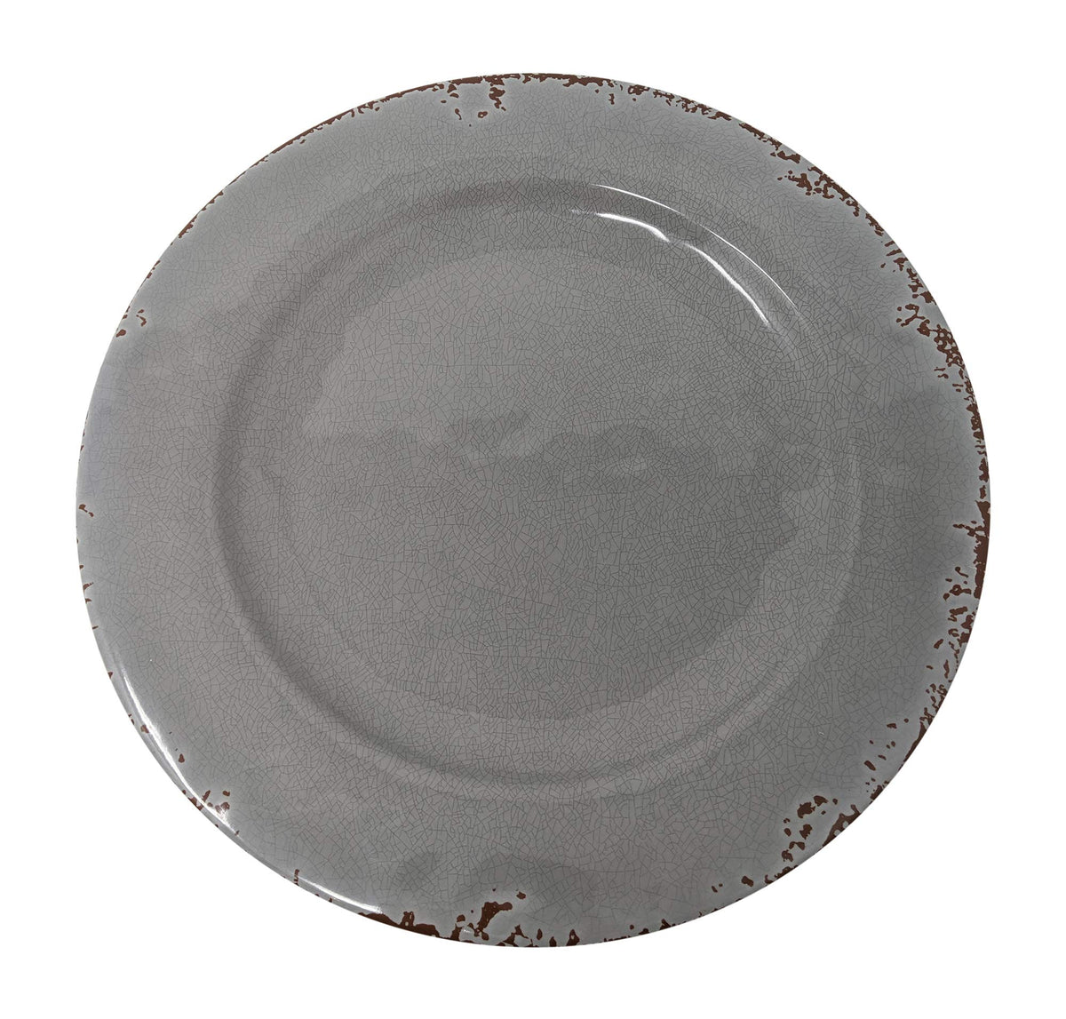 12 Piece Rustic Farmhouse Melamine Dinnerware Set P195842