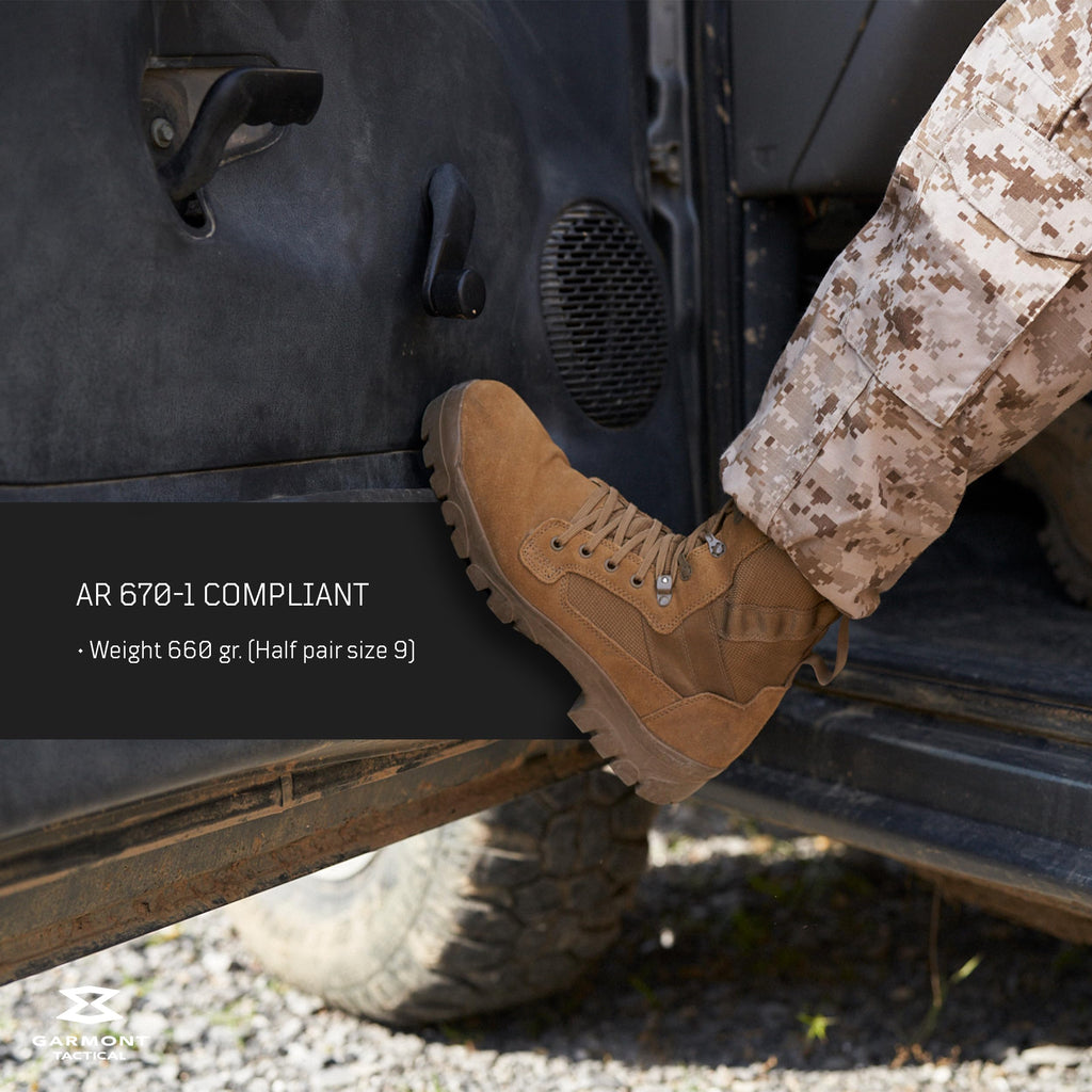 Suede Combat Boots L935857
