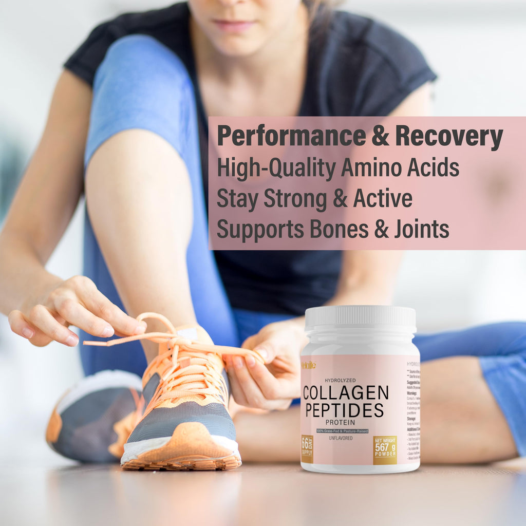 Hydrolyzed Collagen Peptides Powder 20 Oz Unflavored Y6390