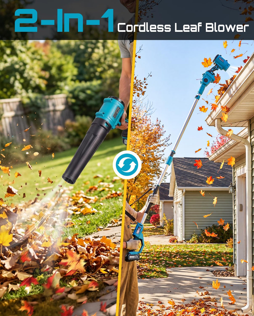 Cordless Leaf Blower 700CFM/200MPH N143766