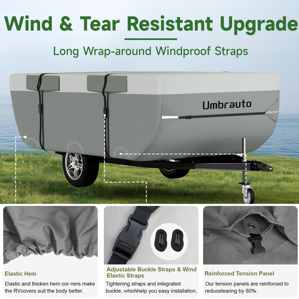 Pop Up Camper Cover 14-16 ft P126