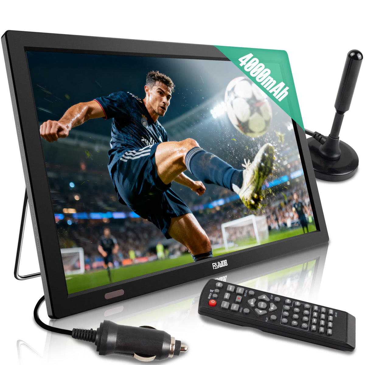 15.6" Portable Digital TV with ATSC Tuner S938