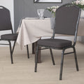 Gray Fabric Stacking Banquet Chair J1200