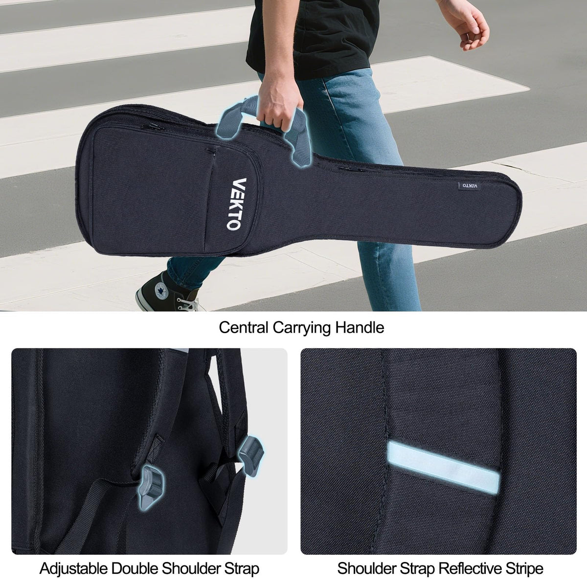 40 Inch Waterproof Soft Electric Guitar Bag C199099