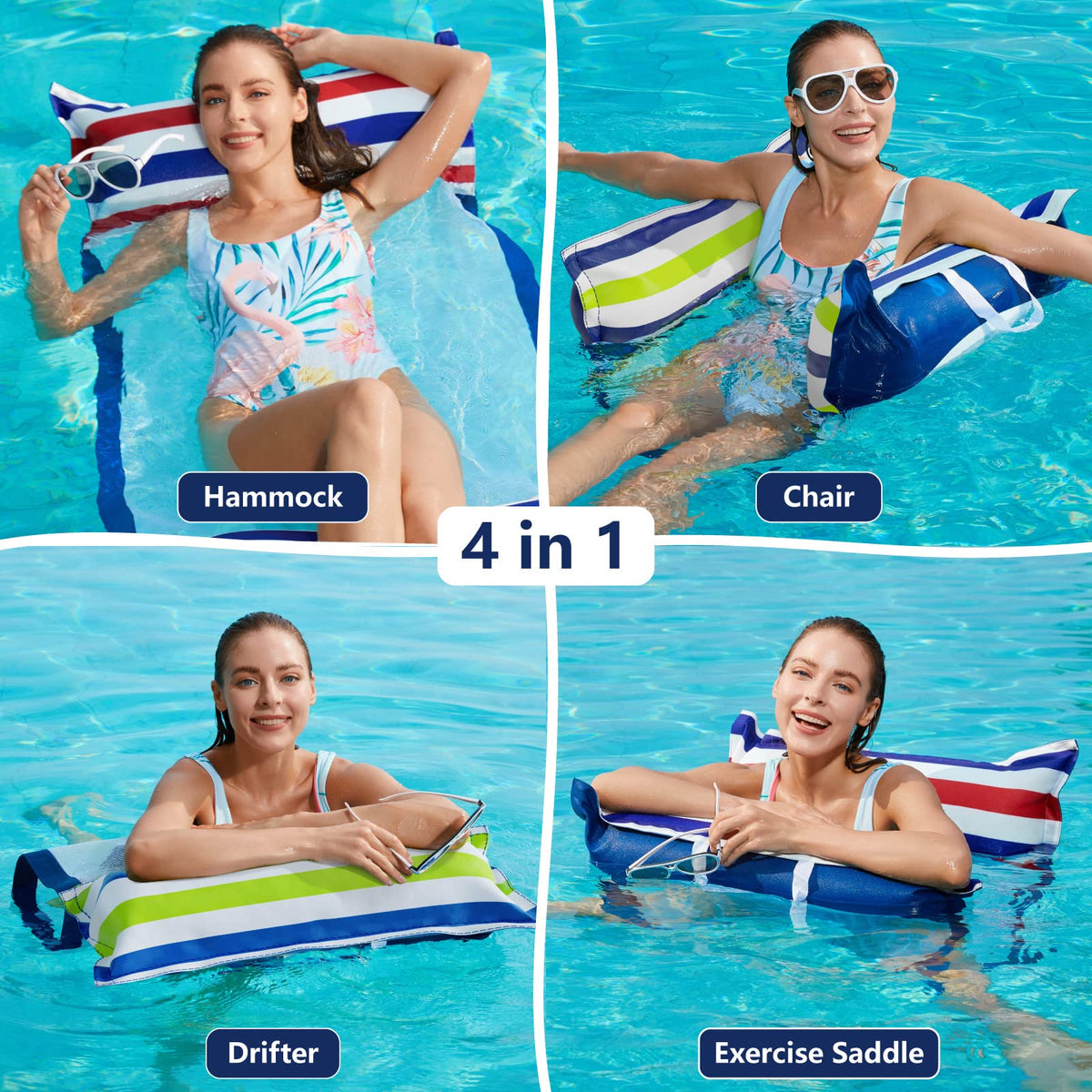 Inflatable Pool Hammock Float B217136