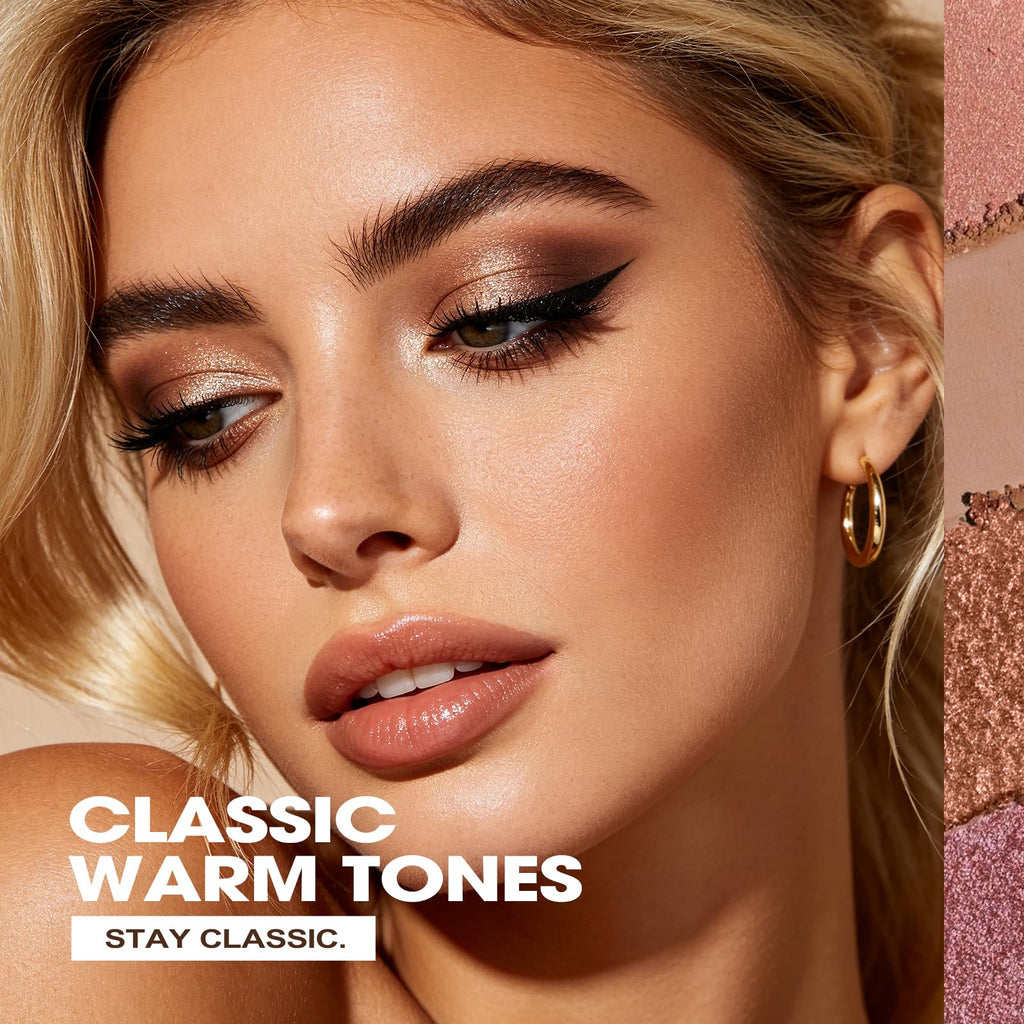 Baked Eyeshadow Palette, Matte & Shimmer L453952