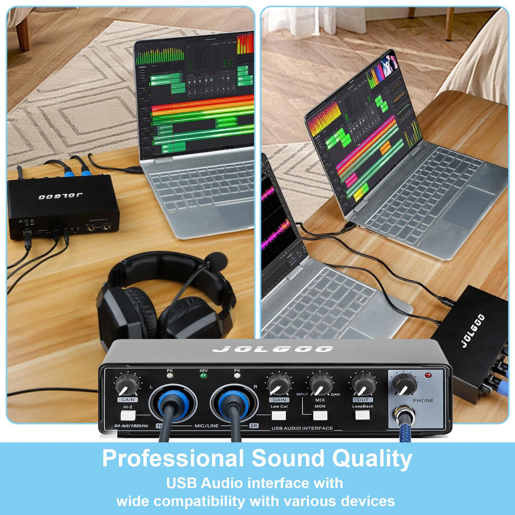 2x2 USB Audio Interface, 24-Bit/192kHz B35915