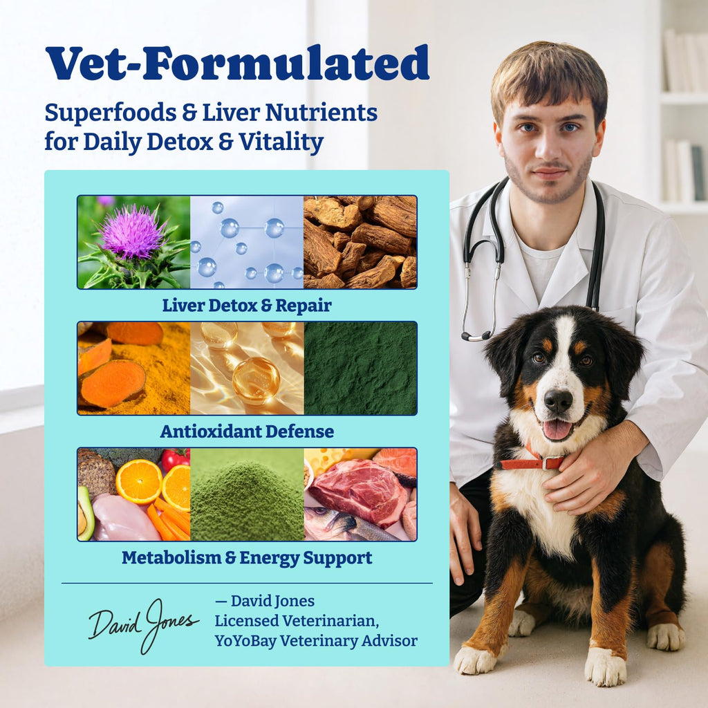Milk Thistle Liver Support Chews for Dogs U147