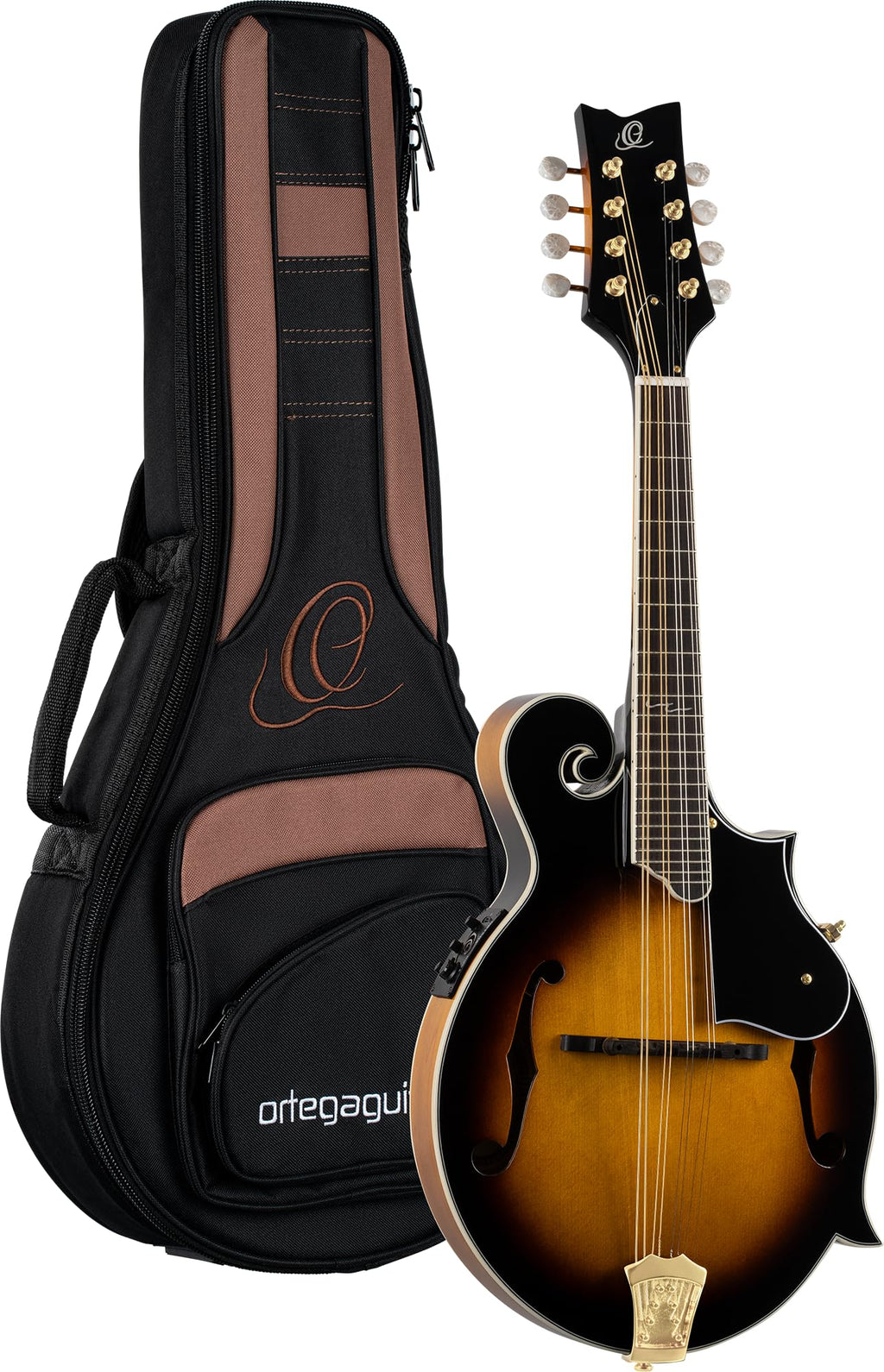 Solid Top F-Style Acoustic-Electric Mandolin Tobacco Sunburst I26167
