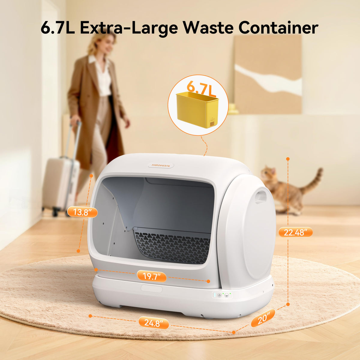 Automatic Cat Litter Box Extra-Large C172218