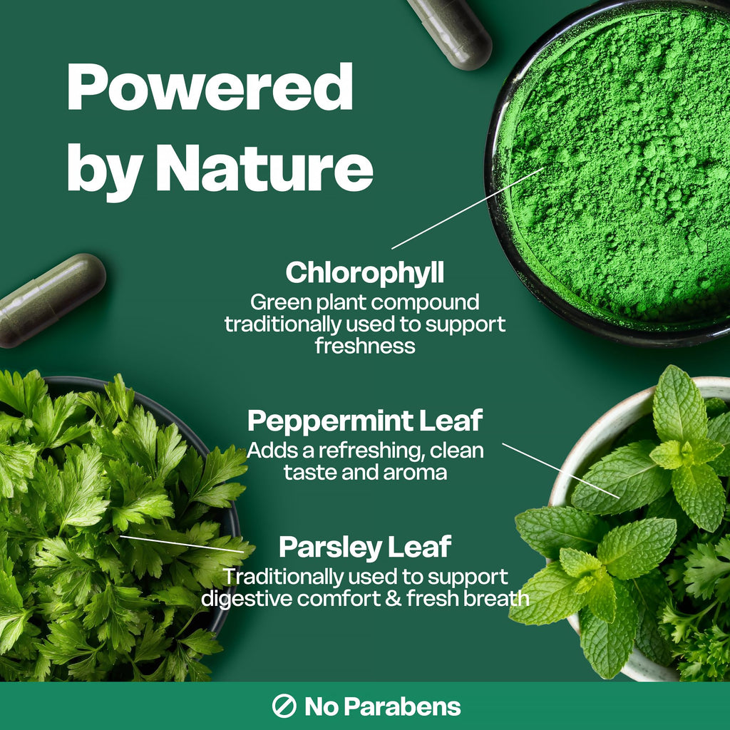 Chlorophyll Capsules 30 Capsules 200 mg J455096