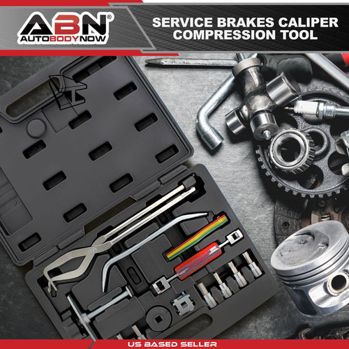 15-Piece Brake Kit with Brake Caliper Tool C987757