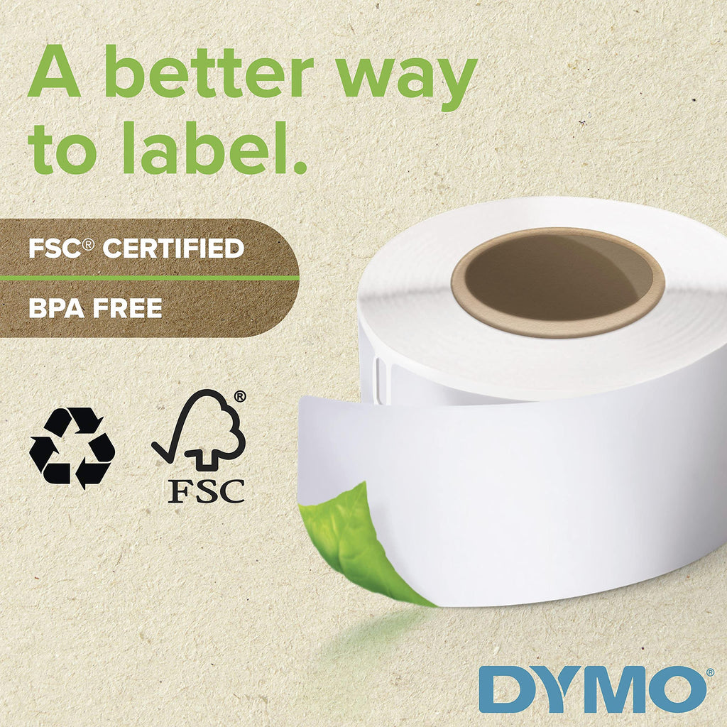 White Shipping Labels 2-1/8" x 4" 6 Rolls I682885