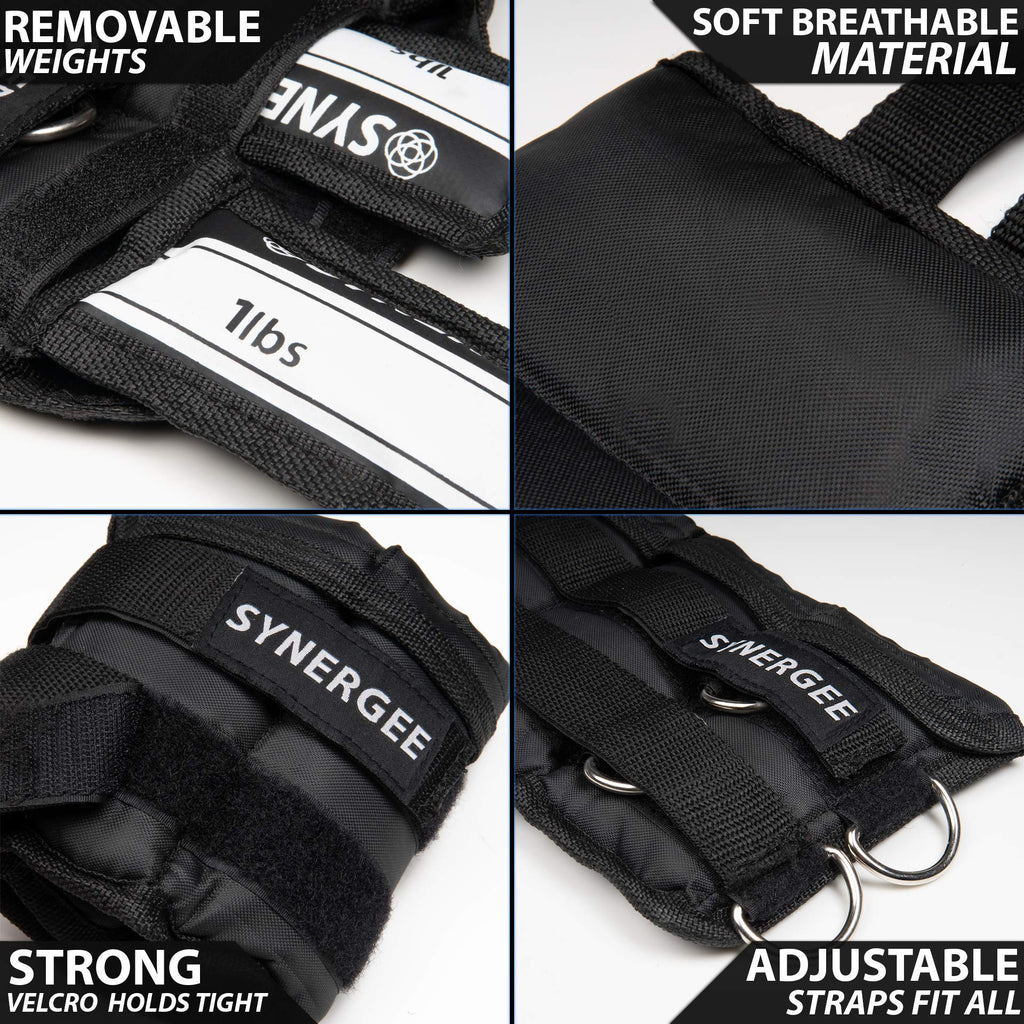 Adjustable Ankle/Wrist Weights Set of 2 O40742