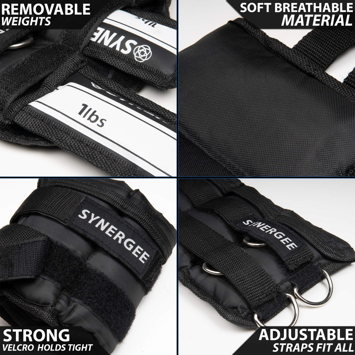 Adjustable Ankle/Wrist Weights Set of 2 O40742