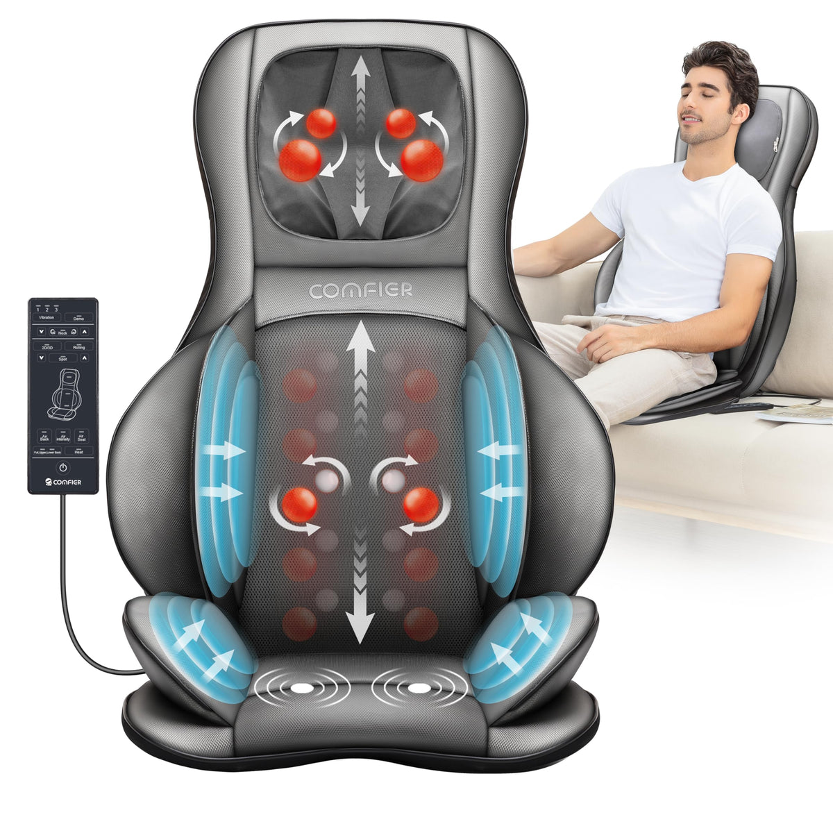 Shiatsu Neck and Back Massager with Heat P6794
