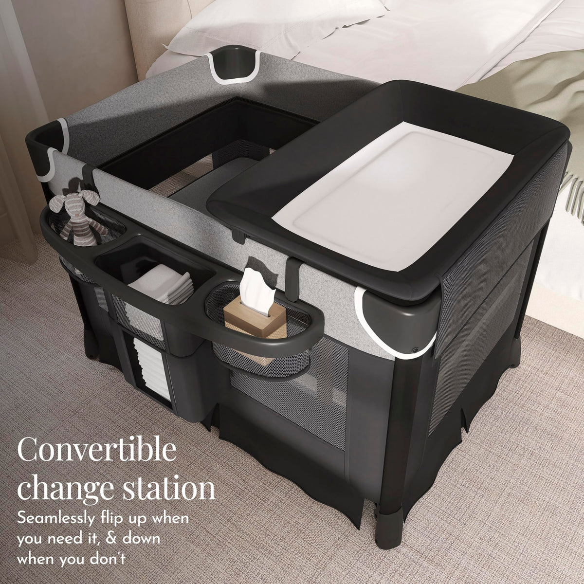 Portable Playard with Bassinet & Changing Table J2919