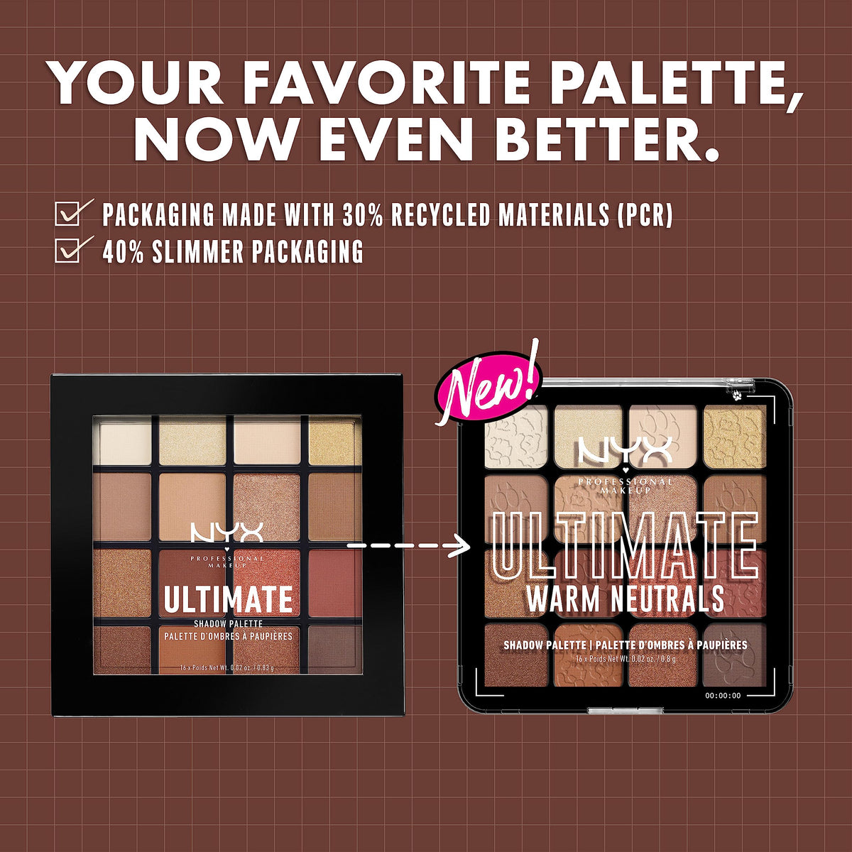 Warm Neutrals Eyeshadow Palette D6627